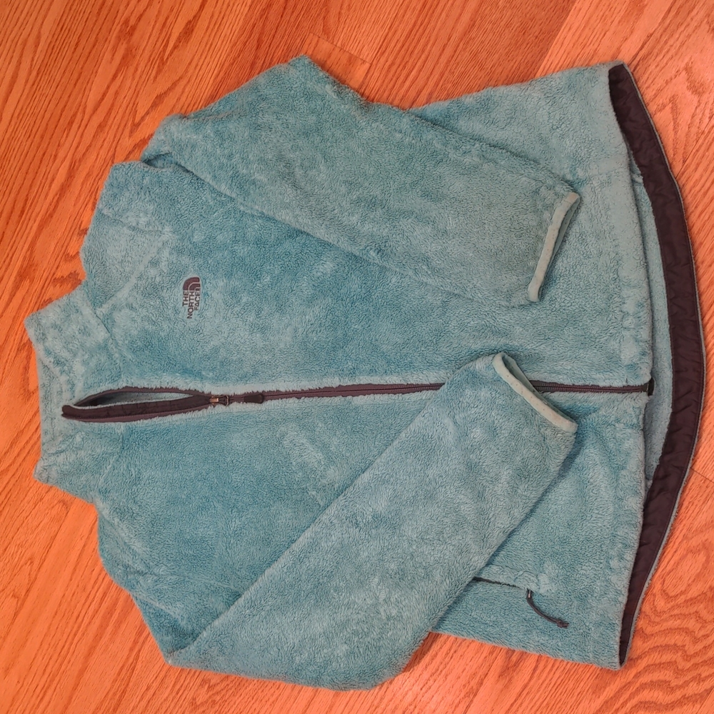 Women's north face zip fleece